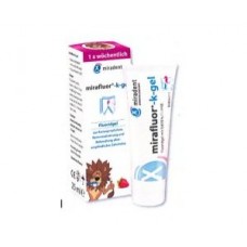 Mirafluor-k-gel - фторгель для интенсивной профилактики кариеса для детей со вкусом клубники,250мл, 0.615% (Hager Werken, Германия)